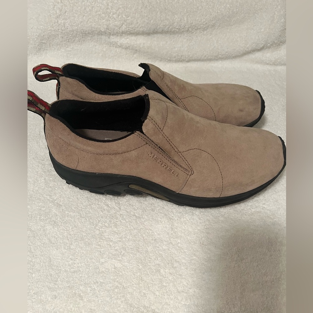 Merrell Tan Slip-On Loafers for Men, New condition - Picture 2 of 5